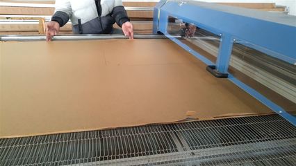 除塵布料切割 激光切割機(jī) 上海哲曼環(huán)保